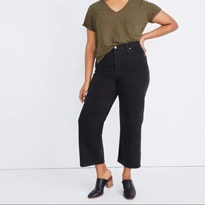 Madewell Slim Wide-Leg Jeans in Lunar Wash